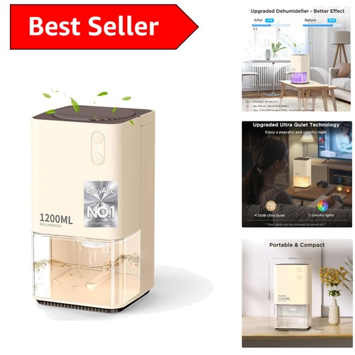 Compact 1200ml dehumidifier - 1200ml,